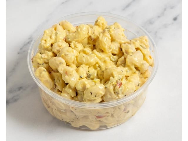 MACARONI SALAD.