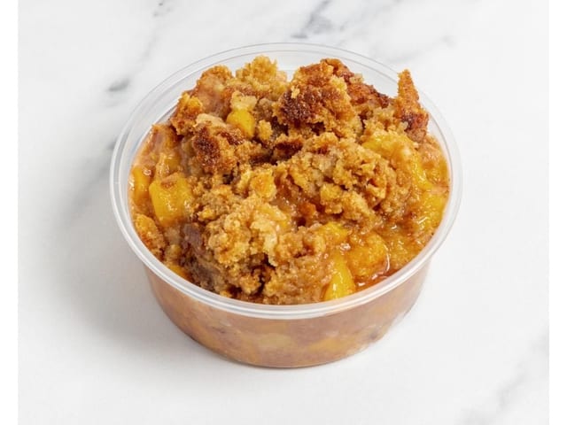 Peach Crumble- Family Size.