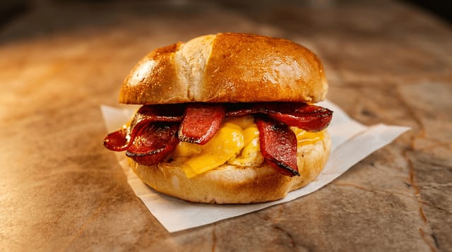 New Orleans Breakfast Sandwich.