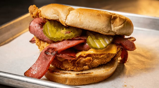 New Orleans Chicken Sandwich.
