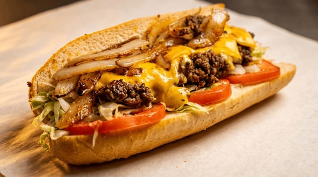 Loaded Chopped Cheese.