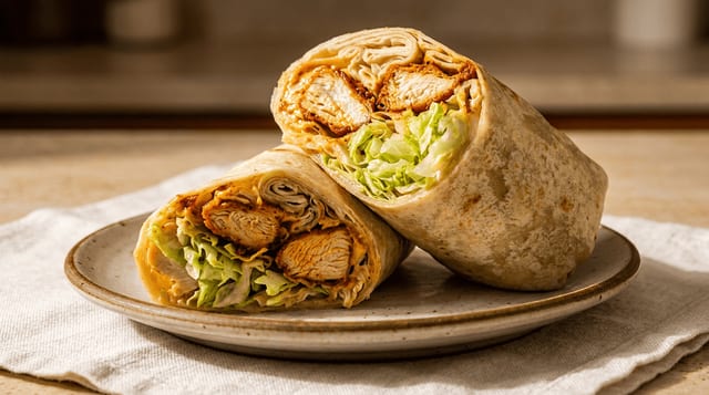 Ranch Chicken Wrap.