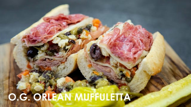 OG Orleans Muffuletta.