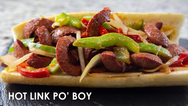 Hot Link Po' Boy.