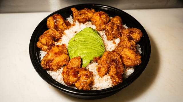 Cajun Asian with Chicken.