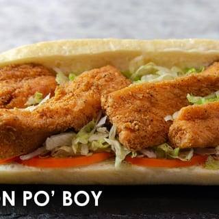 Salmon Po' Boy