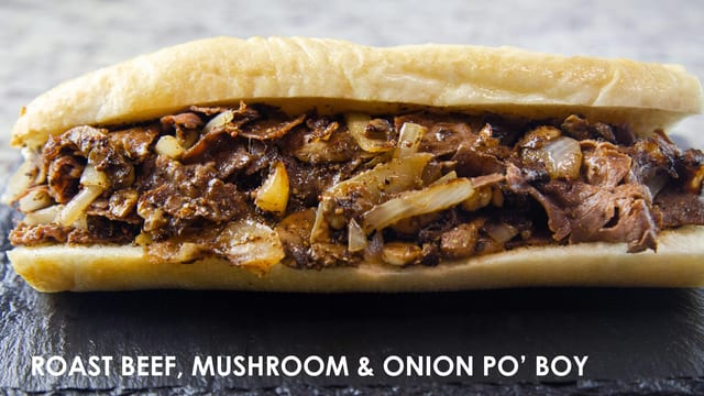 Roast Beef Po' Boy.