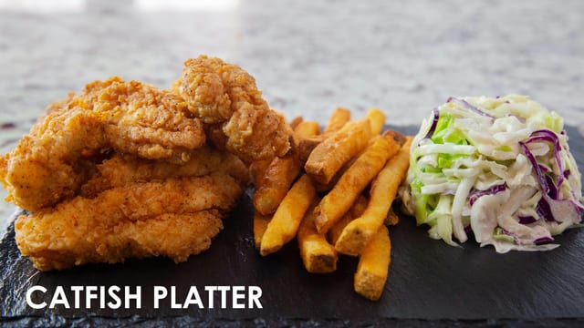 Catfish Platter.