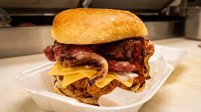 New York Chicken Sandwich.