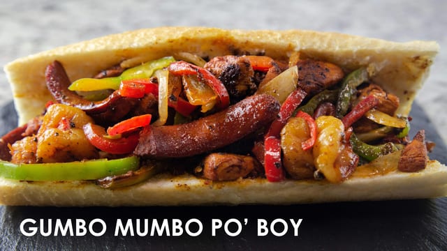 Gumbo Mumbo Sandwich.