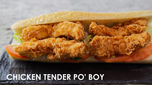 Chicken Po' Boy.